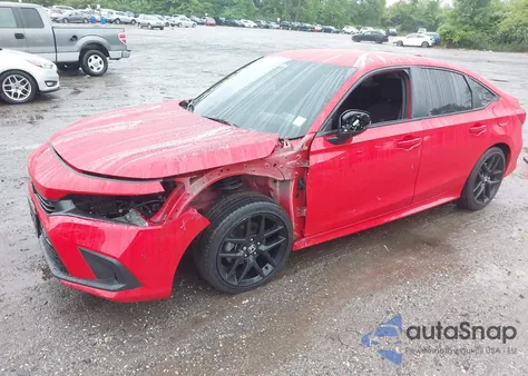 2022 Honda Civic Sport z USA, uszkodzony, nr VIN 2HGFE2F51NH605045